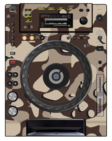 Pioneer DJ CDJ 850 Skin Camo Desert